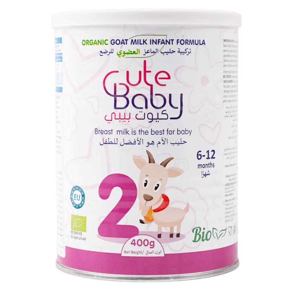 Cute Baby Powder Infant Formula Organic Goat Milk Stage 2  400 gm - view 1