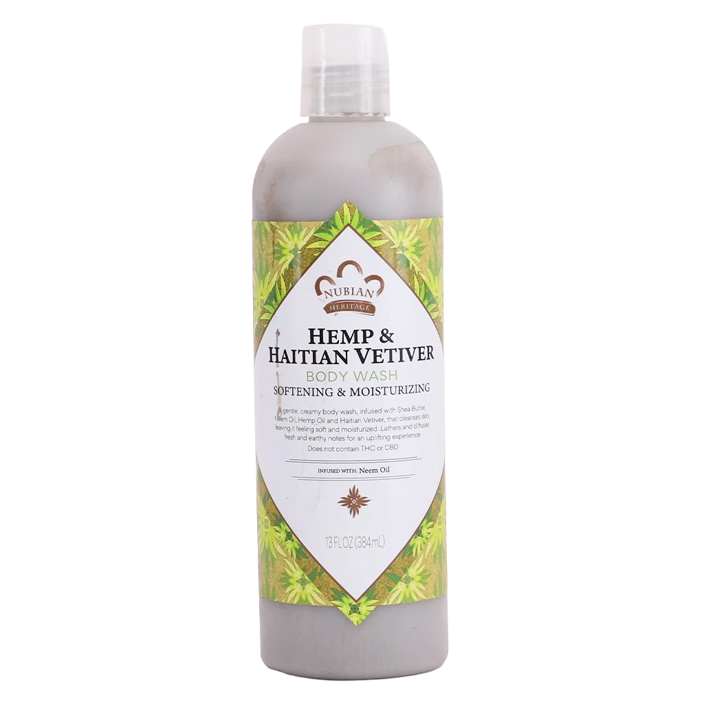Nubian Heritage Body Wash Indian Hemp 384 ml