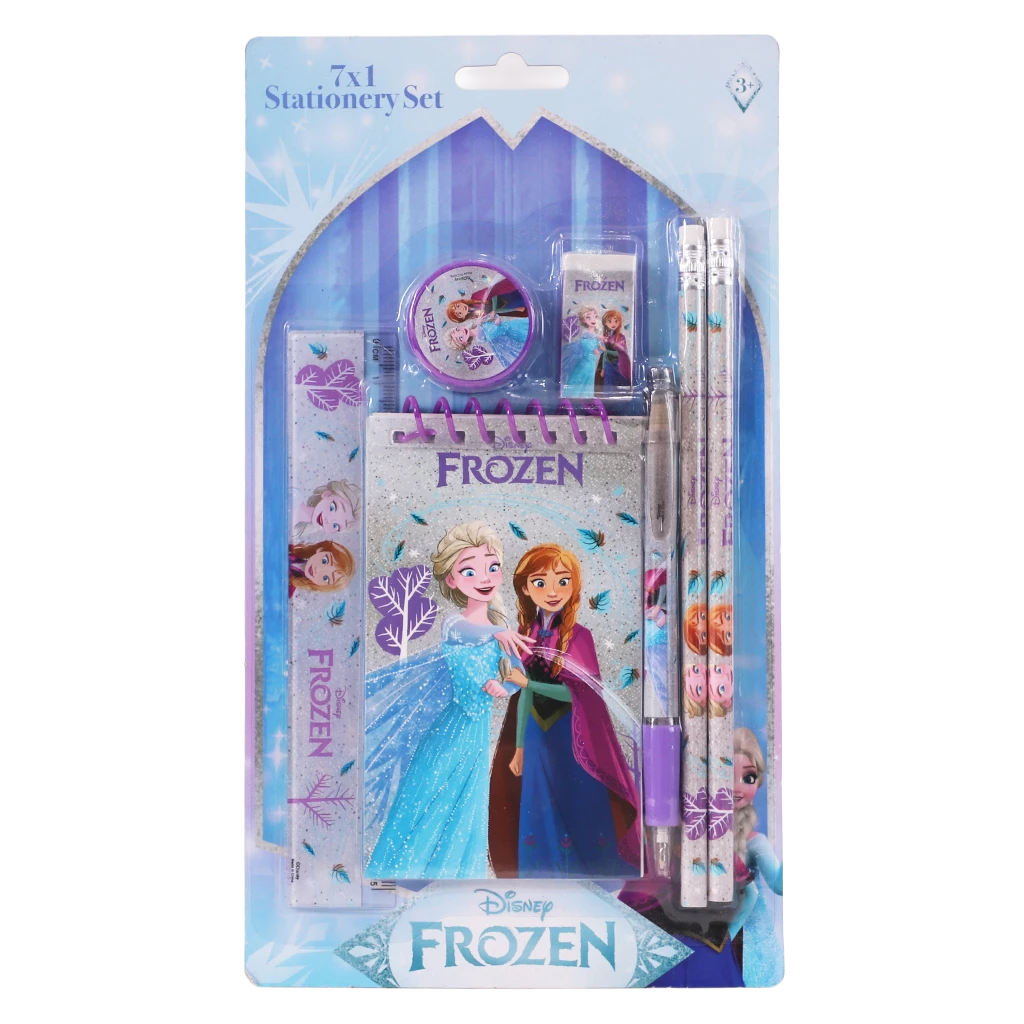 Frozen Set Stationery 7 In 1   