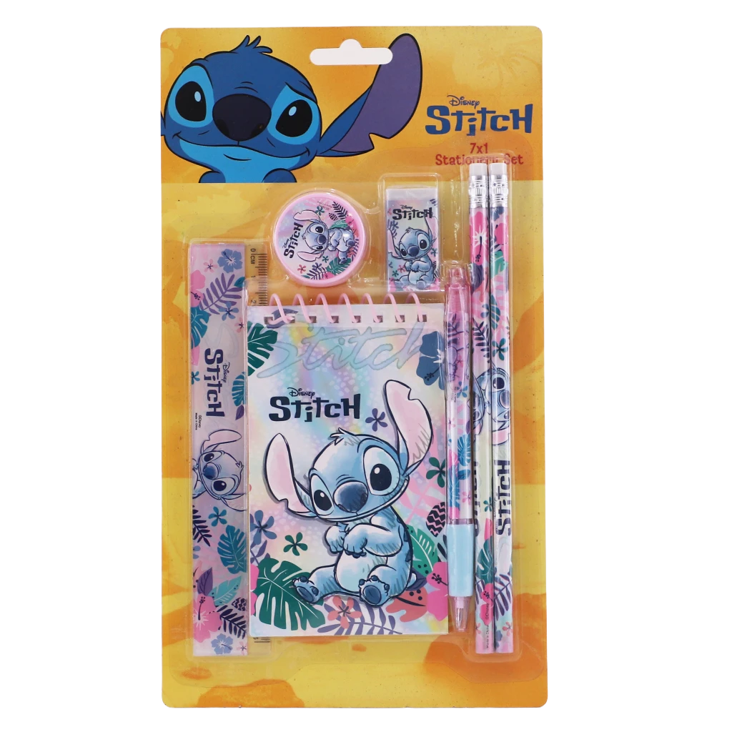 Stitch Set Stationery 7 In 1   