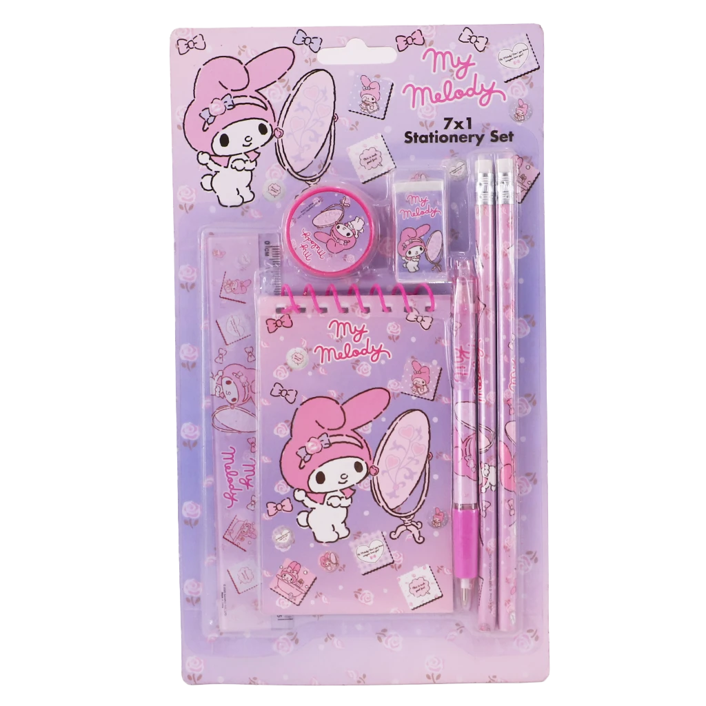 Mymelody Set Stationery 7 In 1