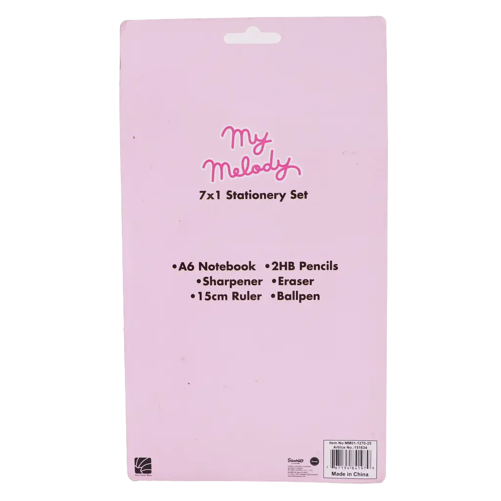 Mymelody Set Stationery 7 In 1 - view 2
