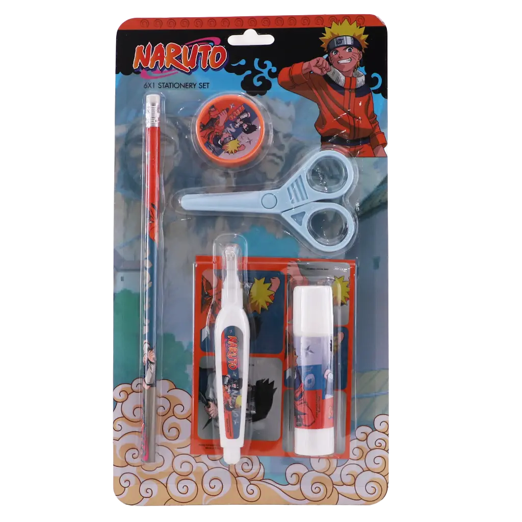 NarutoStationery Set 6 in 1   - view 1
