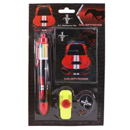 MustangStationery Set 4 in 1   