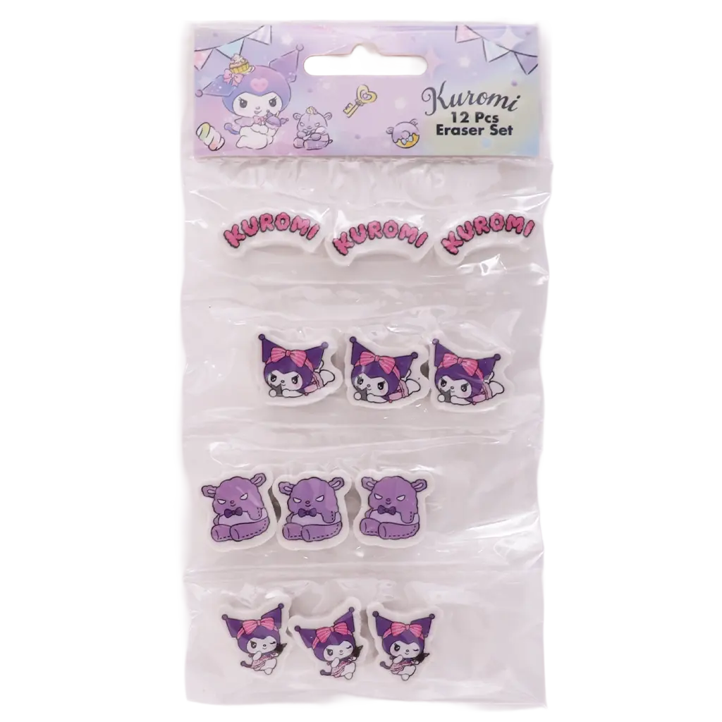 Kuromi Eraser - view 1
