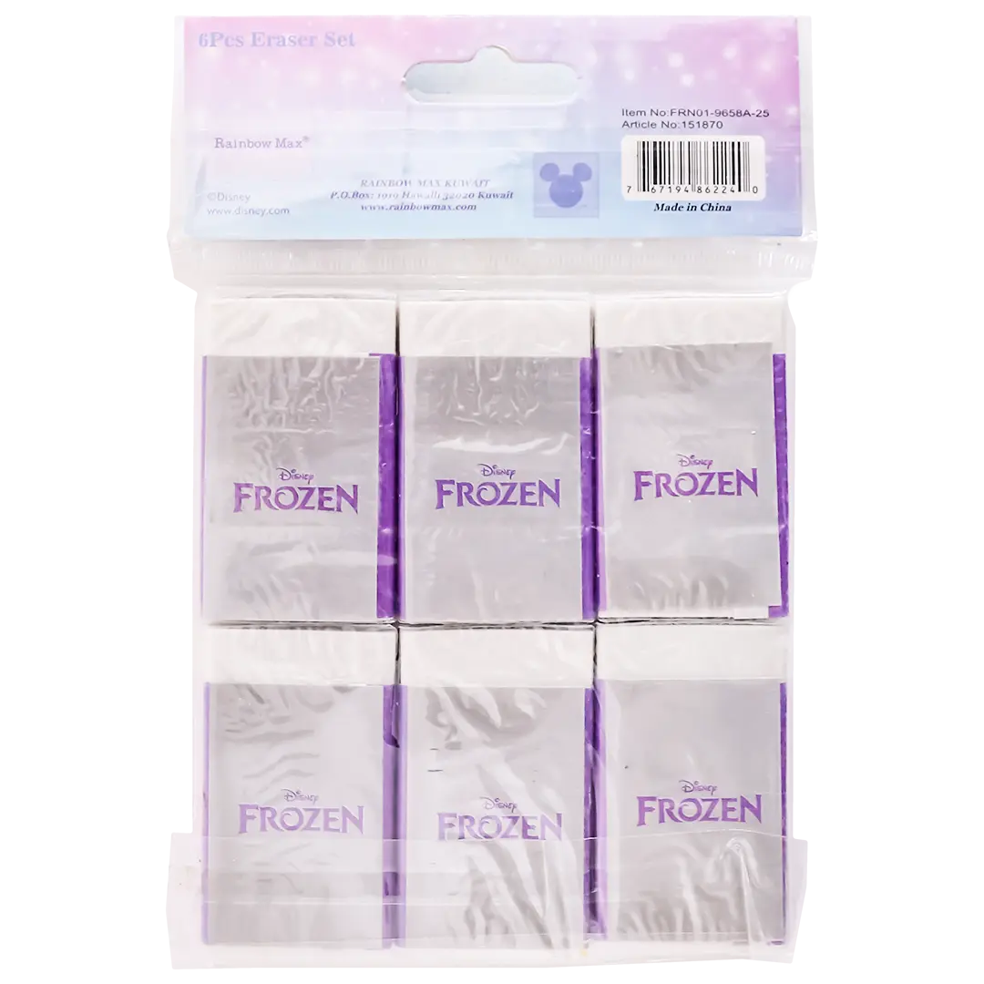 Frozen Erasers 6 pcs - view 2