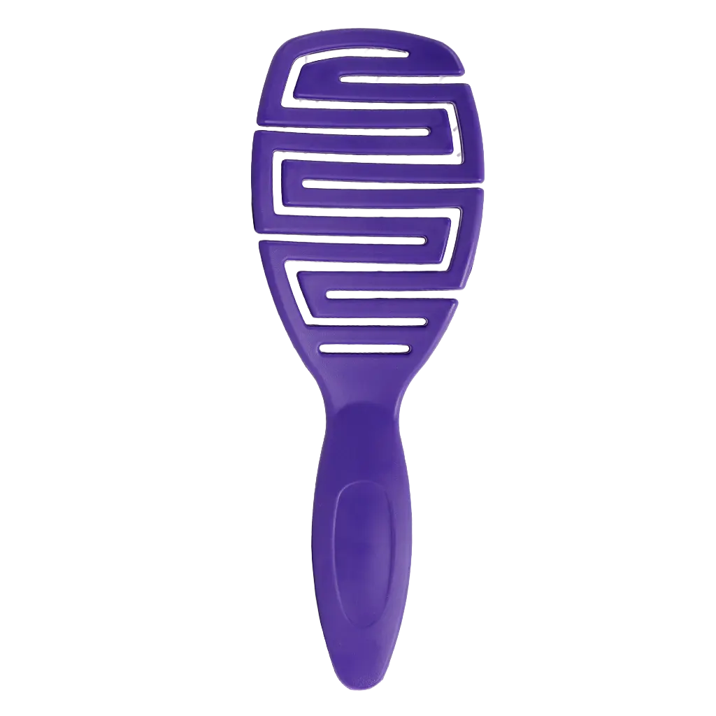 Dompel Silicon Brush All Hair Types Purple - view 2