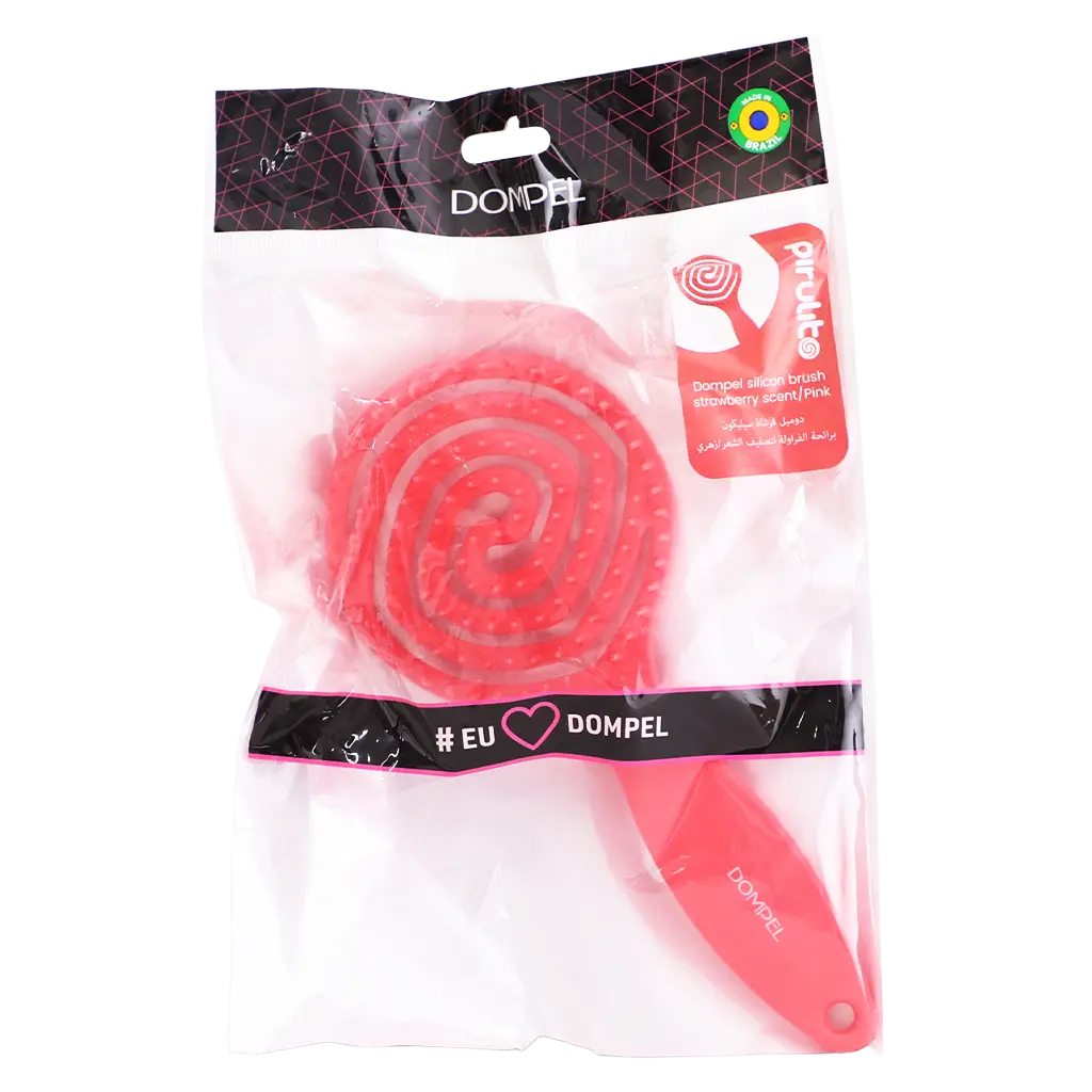 Dompel Silicon Brush Strawberry Scent Pink - view 2
