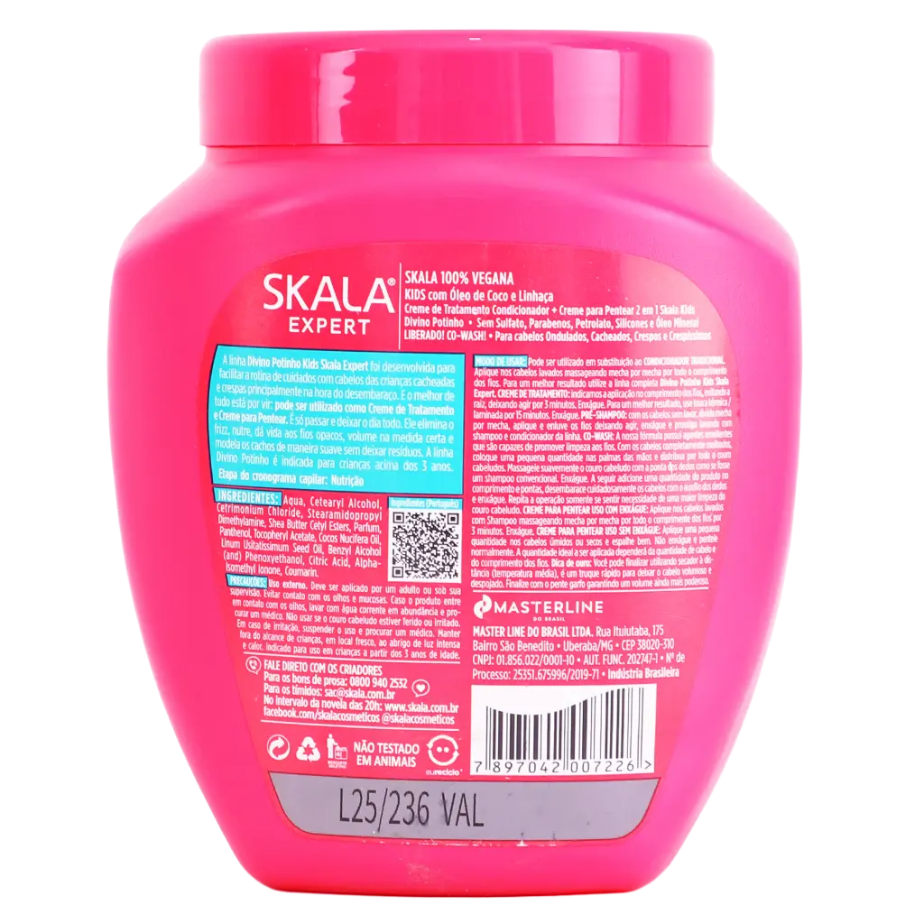 Skala Divino Potinho Hair Treatment Conditioning Kids 1000 gm - view 2