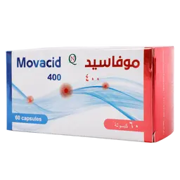 Movacid  Alpha Lipoic Acid 400 Mg  60 Capsules
