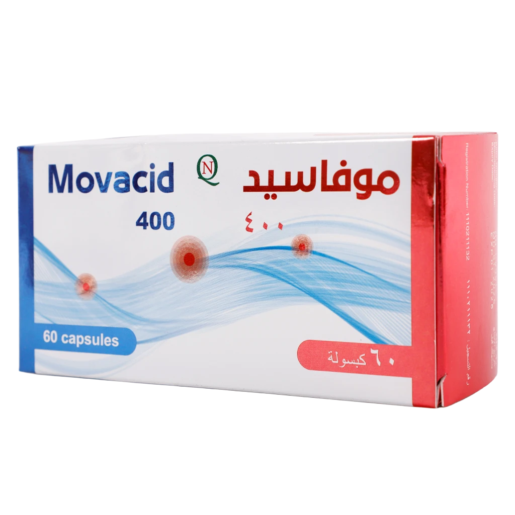 Movacid  Alpha Lipoic Acid 400 Mg  60 Capsules