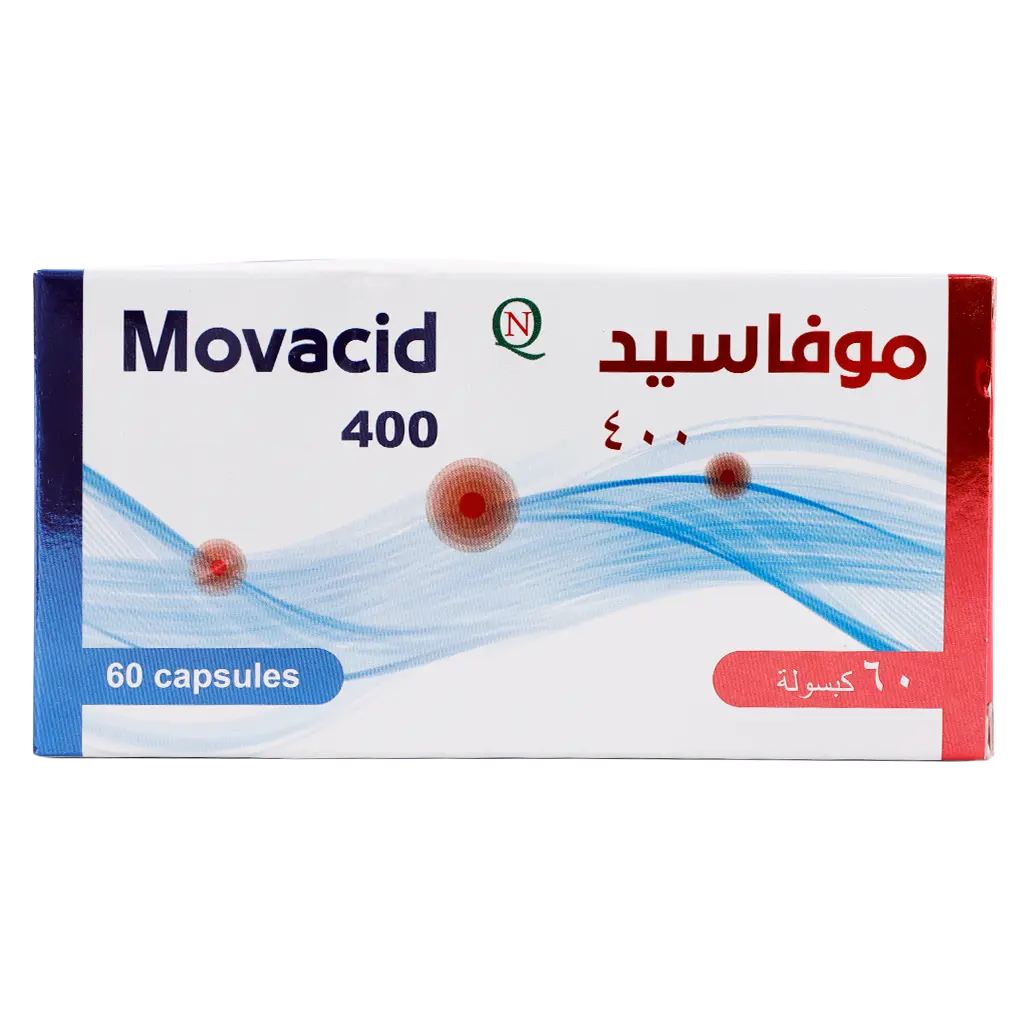 Movacid  Alpha Lipoic Acid 400 Mg  60 Capsules - view 2