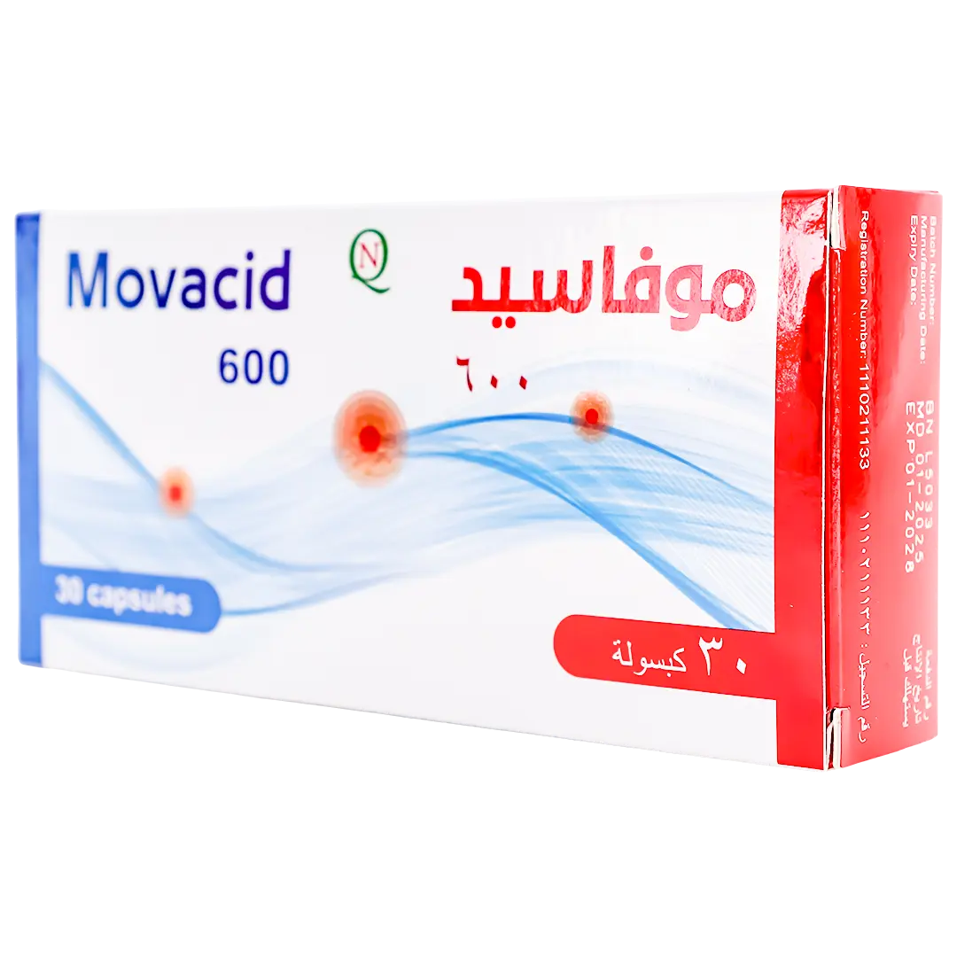 Movacid Alpha Lipoic Acid 600 Mg  30 Capsules - view 1
