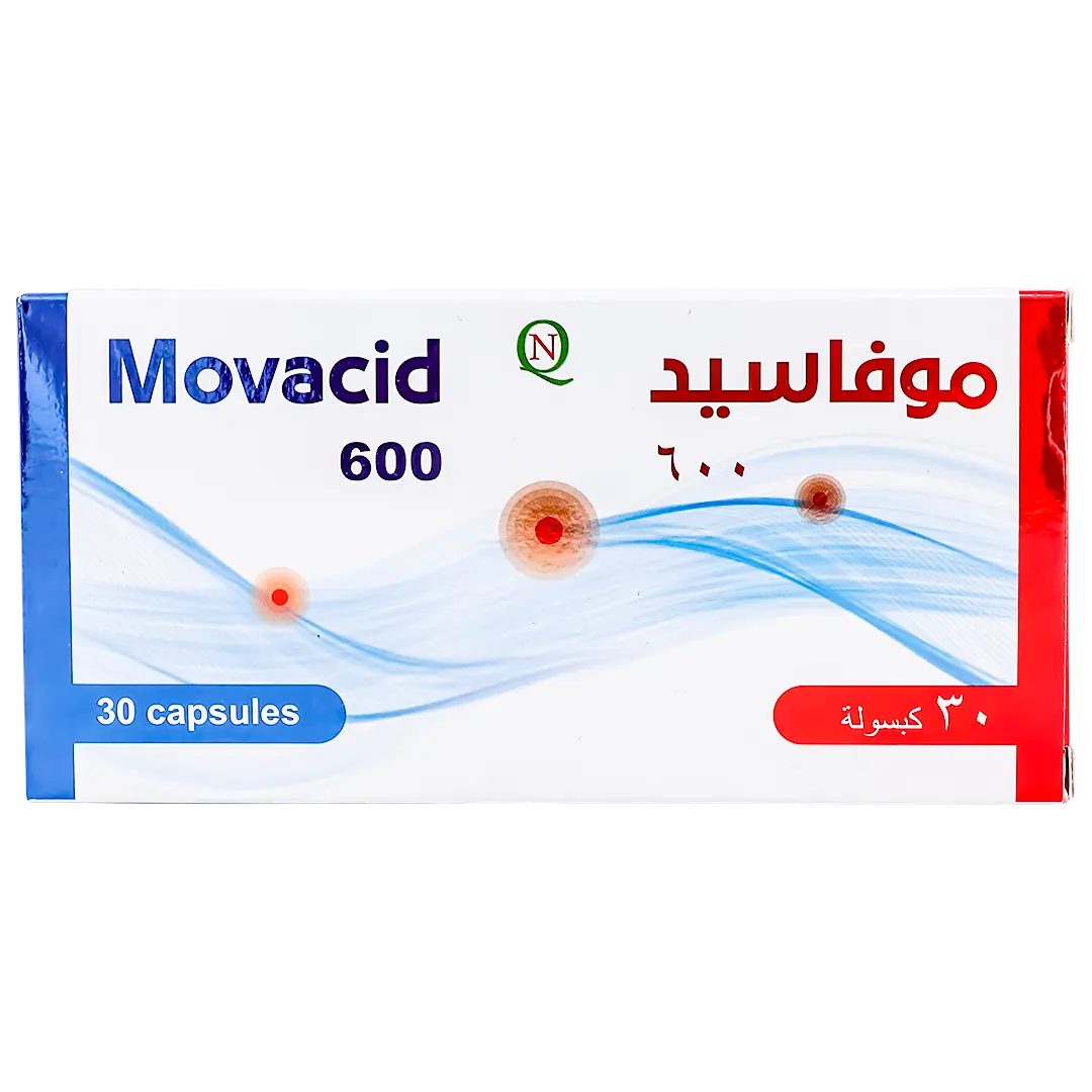 Movacid Alpha Lipoic Acid 600 Mg  30 Capsules - view 2