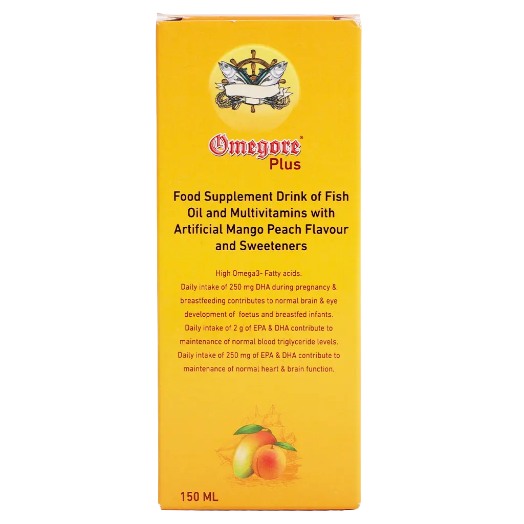 Omegore Plus  Mango Peach Flavour 150 Ml - view 3