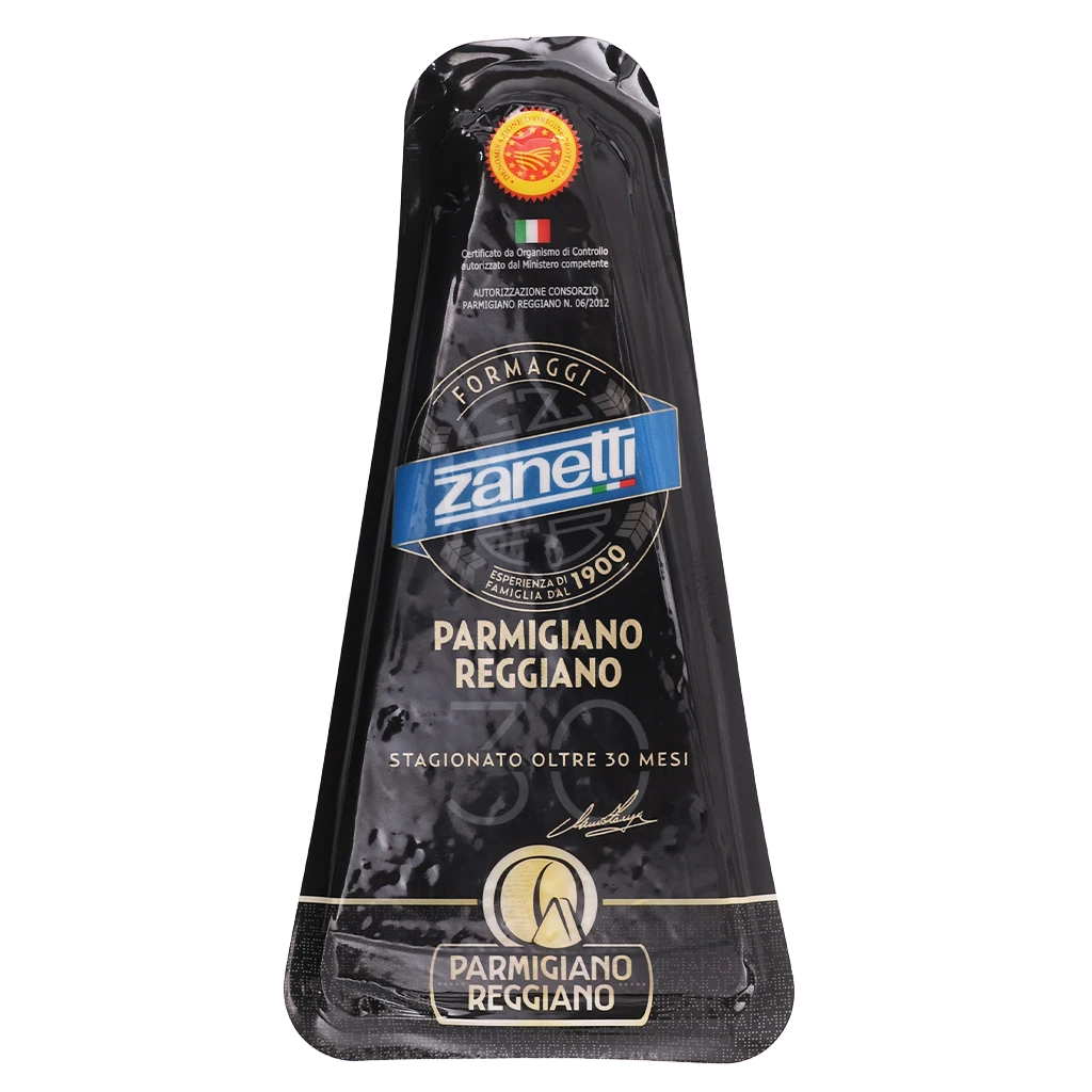 Zanetti Parmigiano Reggiano Cheese 30 Month 200 gm