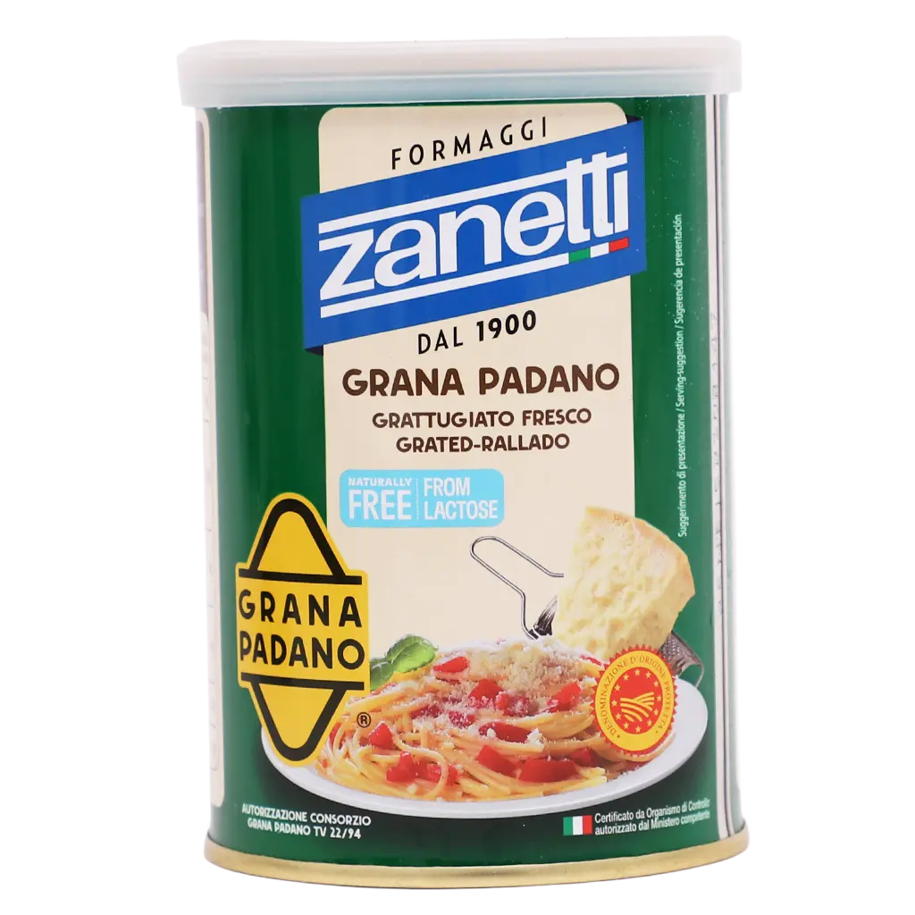 Zanetti Grana Padano Grated Cheese 160 gm - view 1