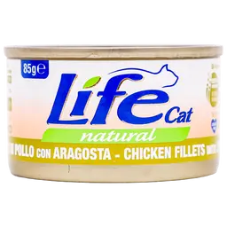 Life Cat Canned Chicken Fillet with Crab 85 gm 