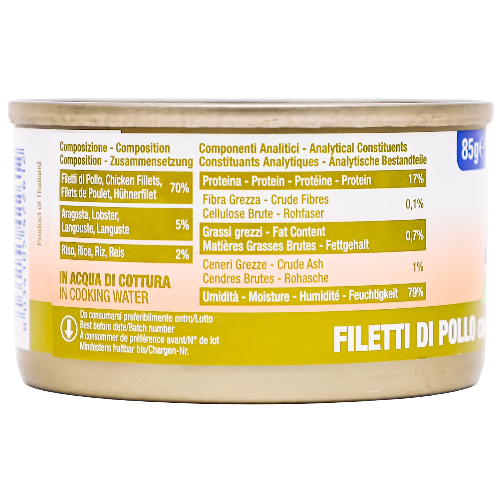 Life Cat Canned Chicken Fillet with Crab 85 gm  - view 3