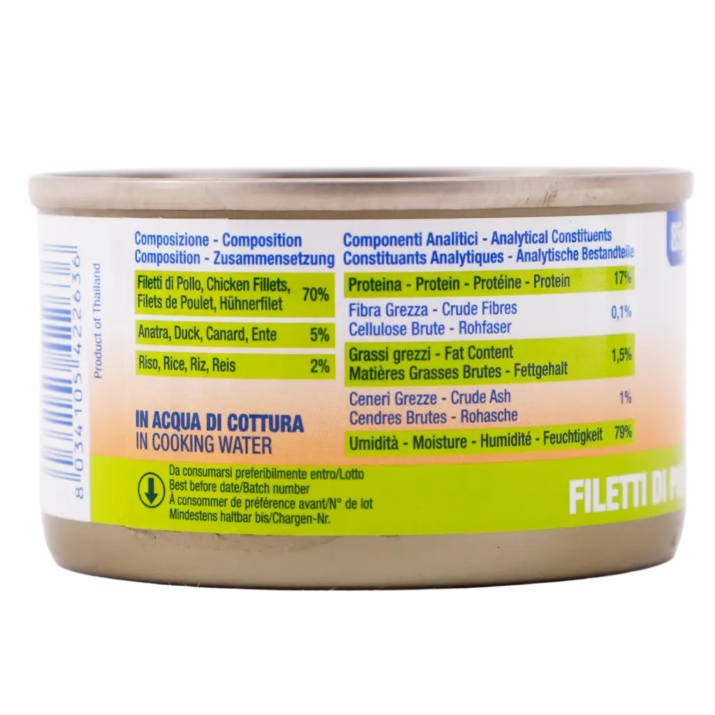 Life Cat Chicken Fillet With Duck Canned Cat Food 85 gm - view 2