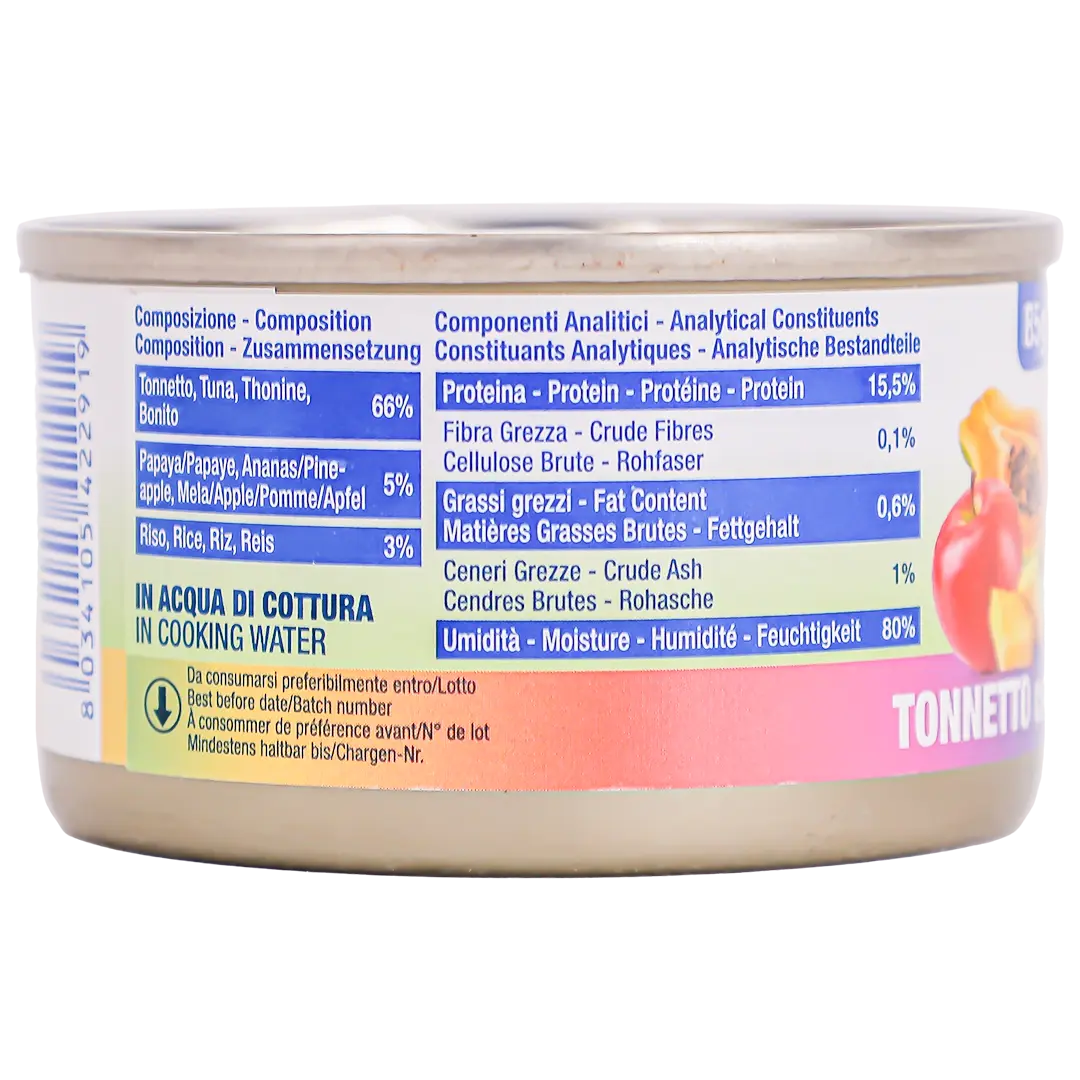 Life Cat Canned Tuna With Fruits 85 gm  - view 2
