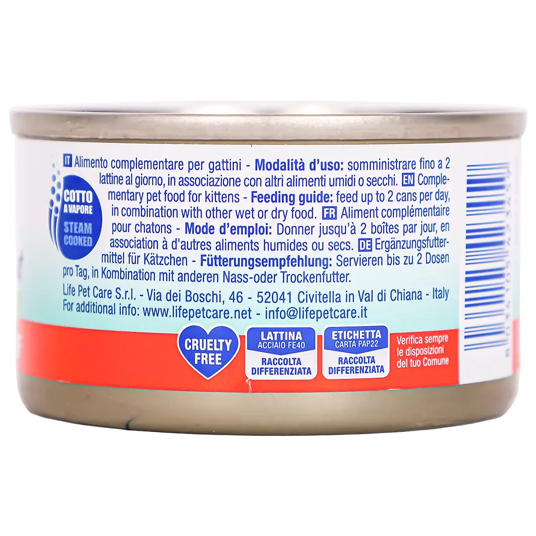 Life Cat Wet Food For Kitten With Beef 85 gm  - view 2