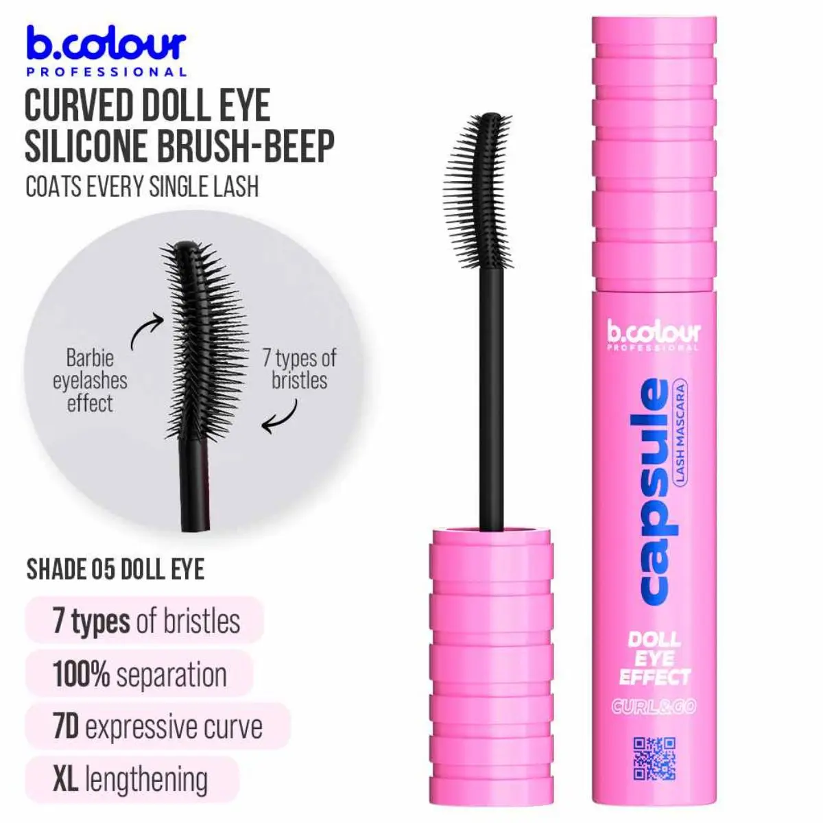 B.Colour Pro Capsule Superstay Black Lash Mascara 05 Doll Eye - view 6