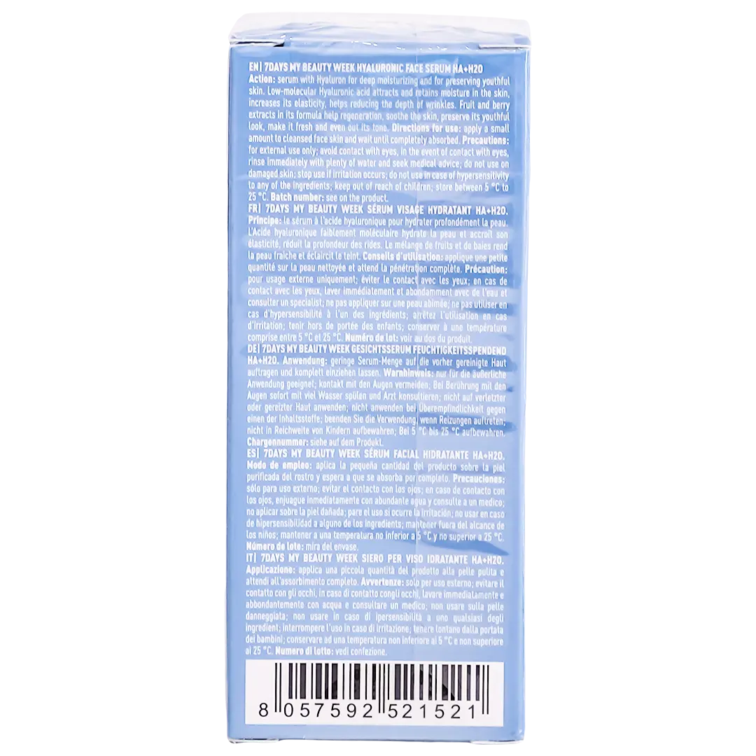 7Days Hyaluronic Acid Face Serum 20 ml - view 3