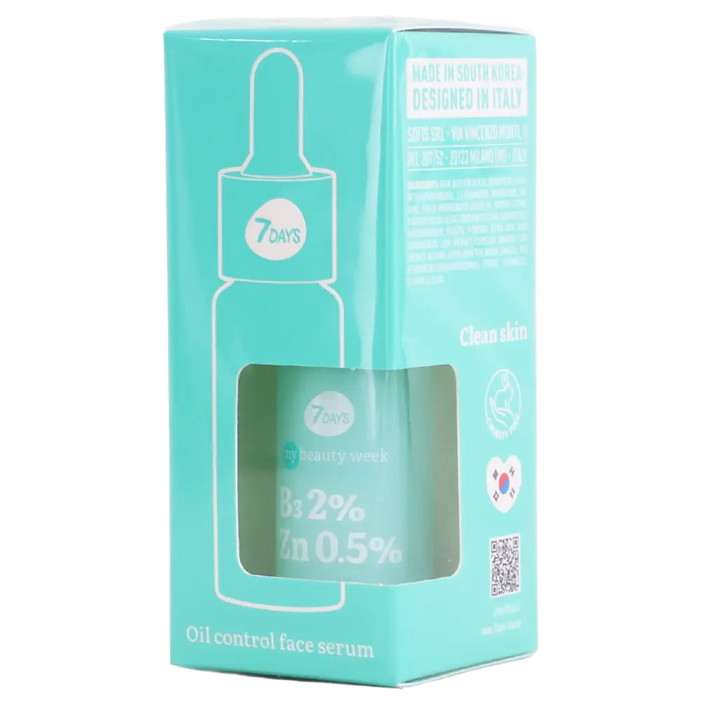 7Days Oil Control B3 + Zn Facial Serum 20 ml - view 2