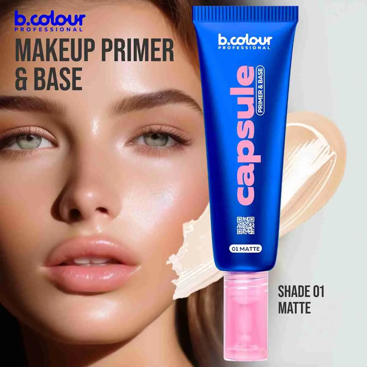 7Days B.Colour Pro Capsule Mattifying Makeup Primer And Base 01 Matte - view 5