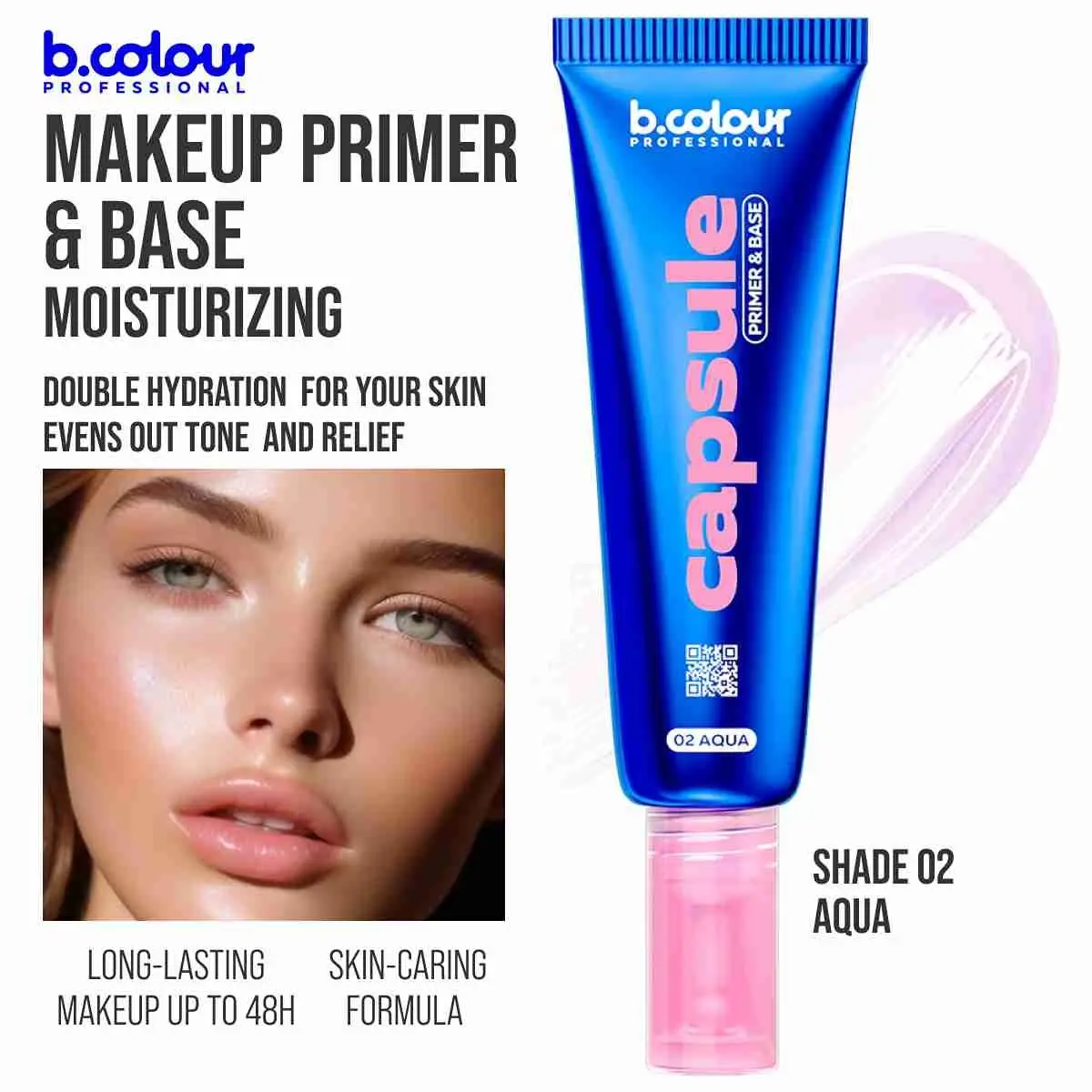 7Days B.Colour Pro Capsule Hydrating Makeup Primer And Base 02 Aqua - view 5