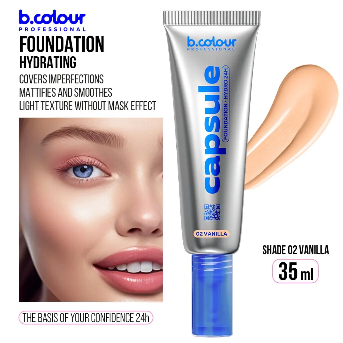 7Days B.Colour Pro Capsule Hydrating Foundation 03 Neutral - view 4