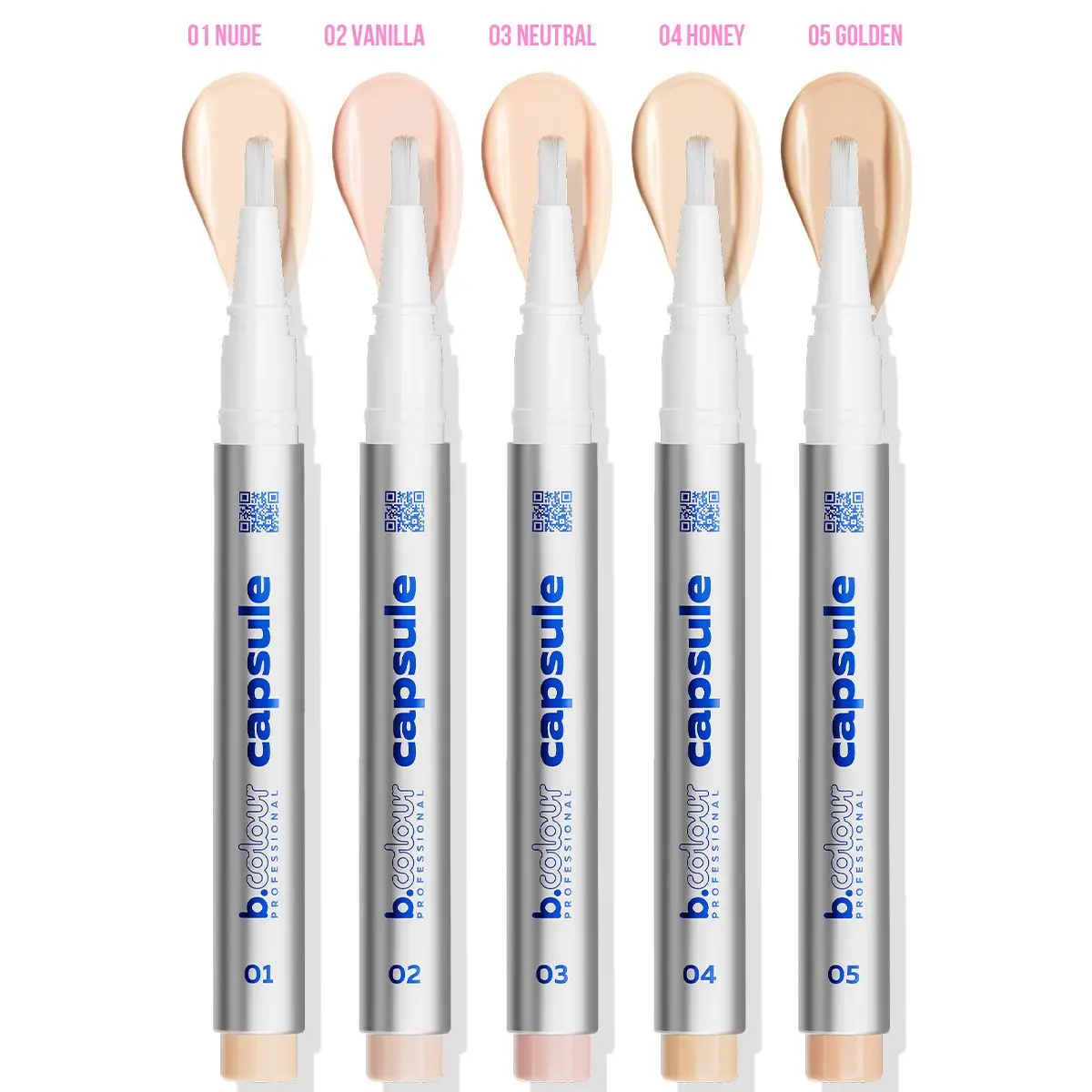 7Days B.Colour Pro Capsule Hydrating Face And Eyes Concealer Golden - view 4