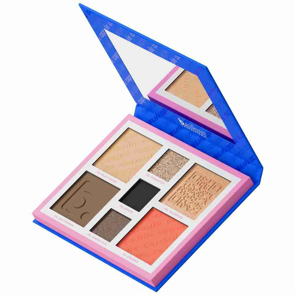 7Days B.Colour Pro Capsule Contouring Face And Eyes Palette 01 Secret Weapon