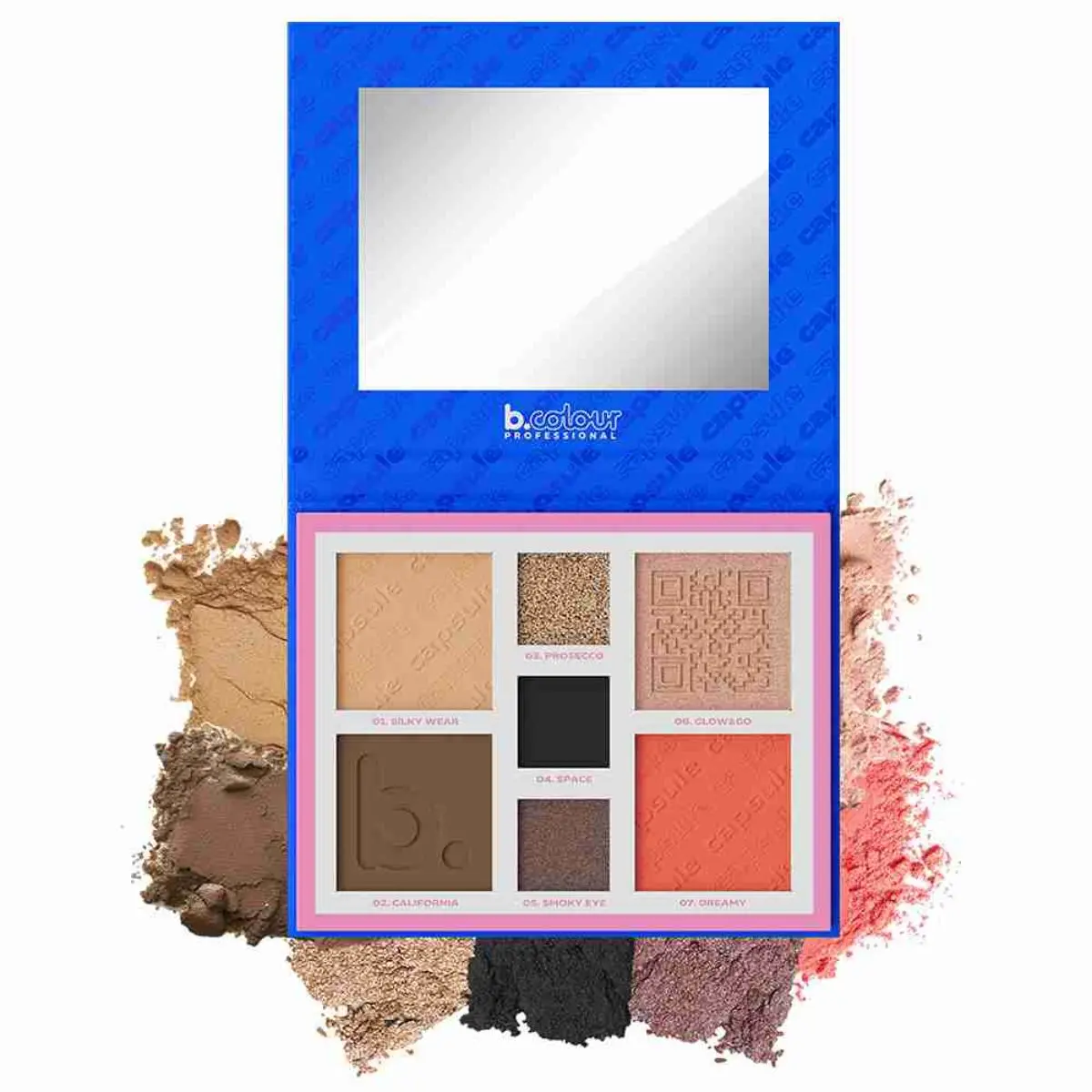 7Days B.Colour Pro Capsule Contouring Face And Eyes Palette 01 Secret Weapon - view 3