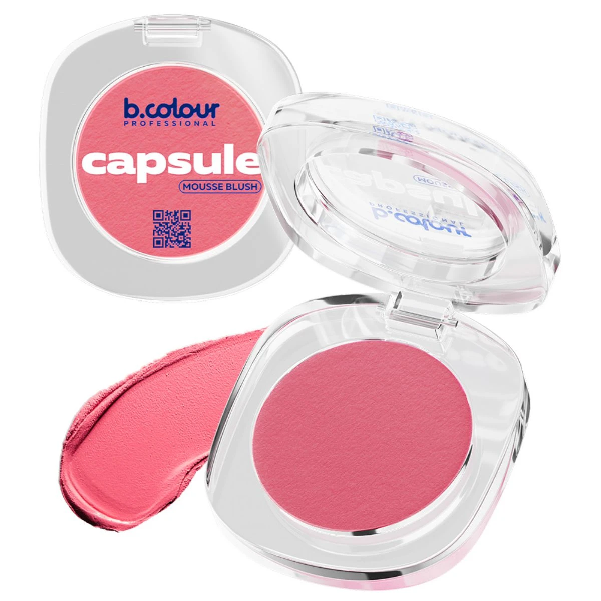 7Days B.Colour Pro Capsule Mousse Face Blush 03 Pink Galaxy