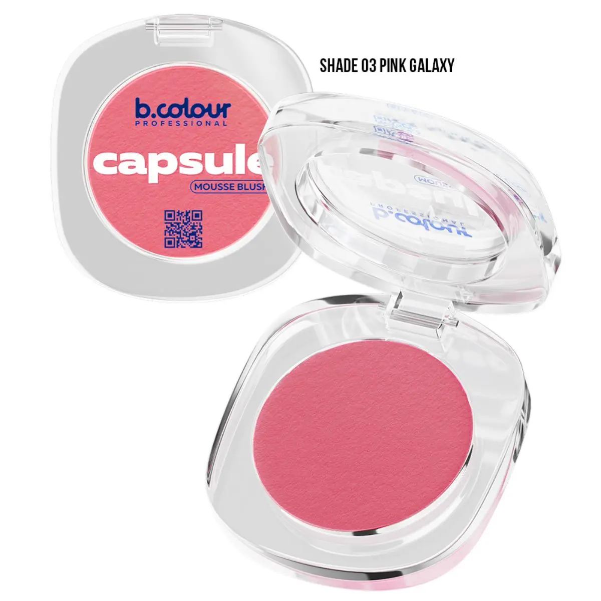 7Days B.Colour Pro Capsule Mousse Face Blush 03 Pink Galaxy - view 8