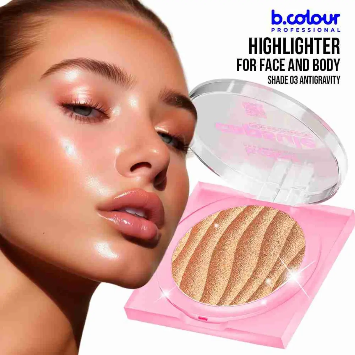 7Days B.Colour Pro Capsule Face And Body Highlighter 03 Antigravity - view 8