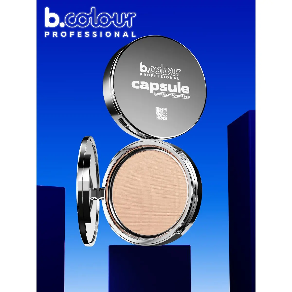 7Days B.Colour Pro Capsule Mattifying Face Powder Superstay 24H 01 Nude - view 3