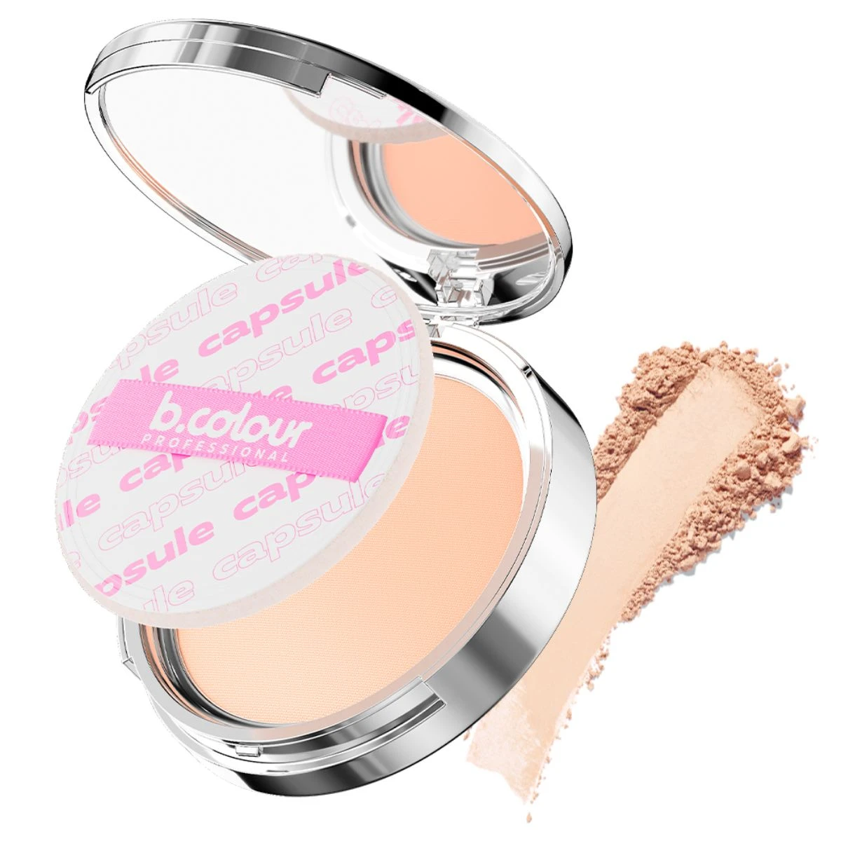 7Days B.Colour Pro Capsule Mattifying Face Powder Superstay 24H 02 Vanilla