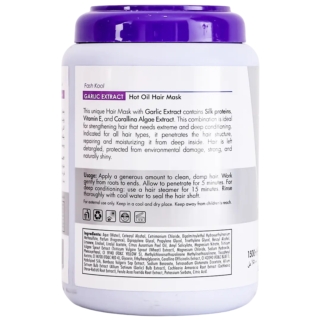 Fashkool Hot Oil Treatment Garlic Extract 1500 ml - view 3