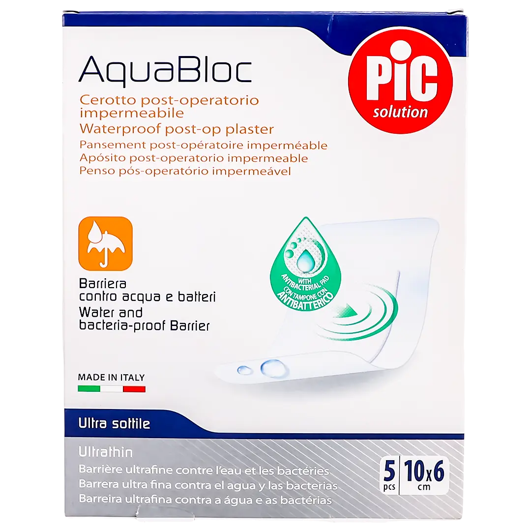 Pic Aqua Bloc With Chg Plaster 6 Cm X 10 Cm 5 Pcs - view 2