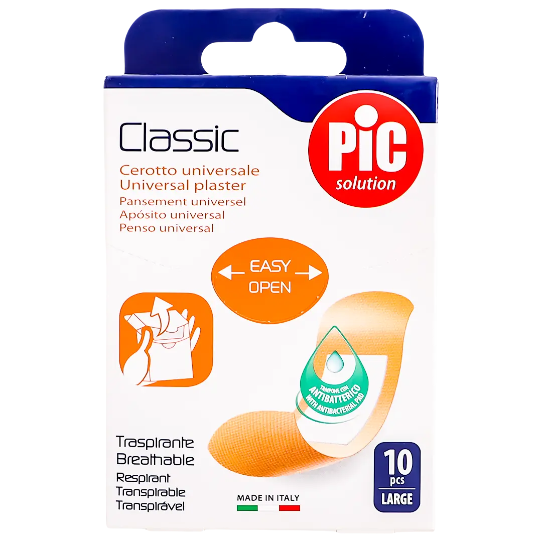 Pic Classic Plaster Anti-Bacterial Large 10 Pcs - view 2