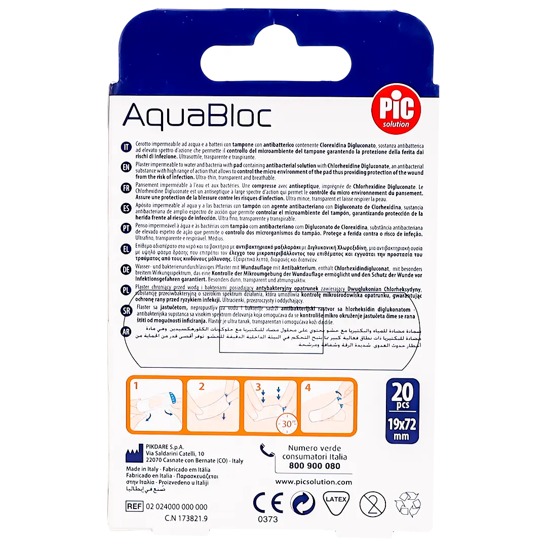 Pic Aquabloc Plaster Medium 20 Pcs - view 3