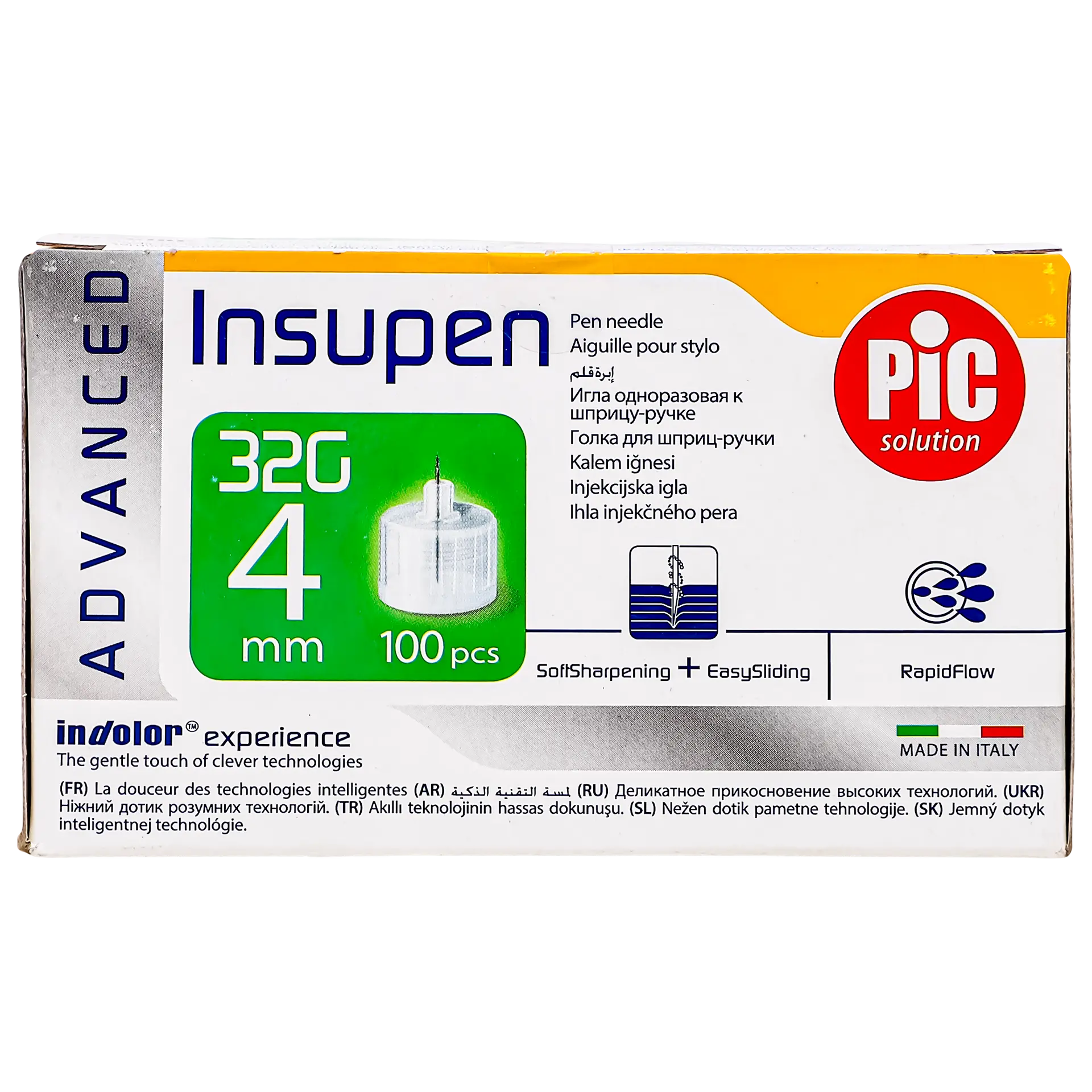Pic Insupen Pen Needle 4 mm 32 G - view 2