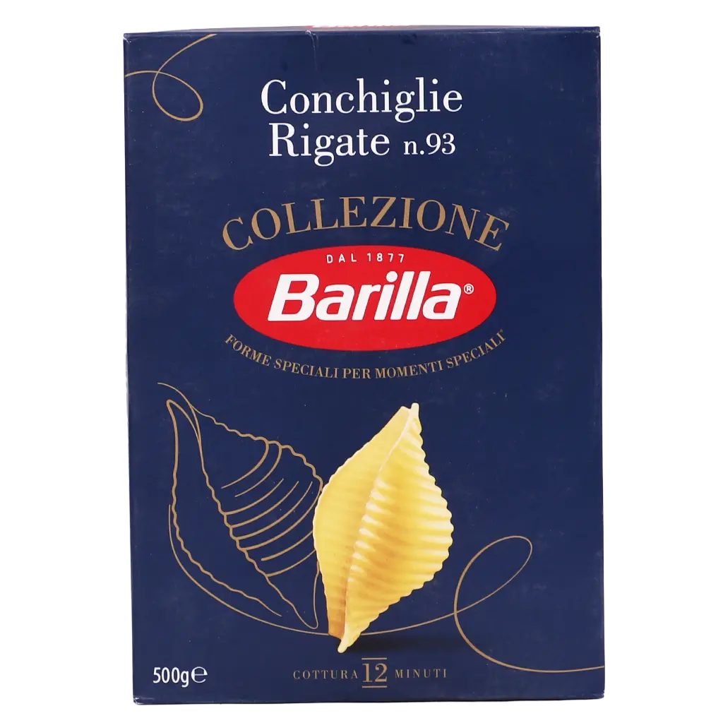 Barilla Pasta Conchiglie Rigate 500 gm - view 2