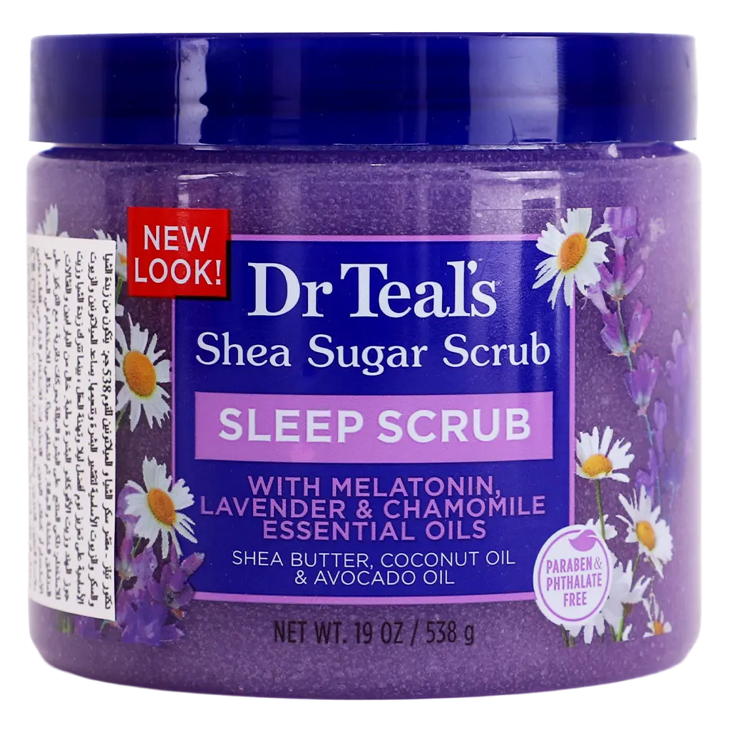 Dr Teal's Shea Sugar Scrub Sleep With Melatonin 538 gm - view 1