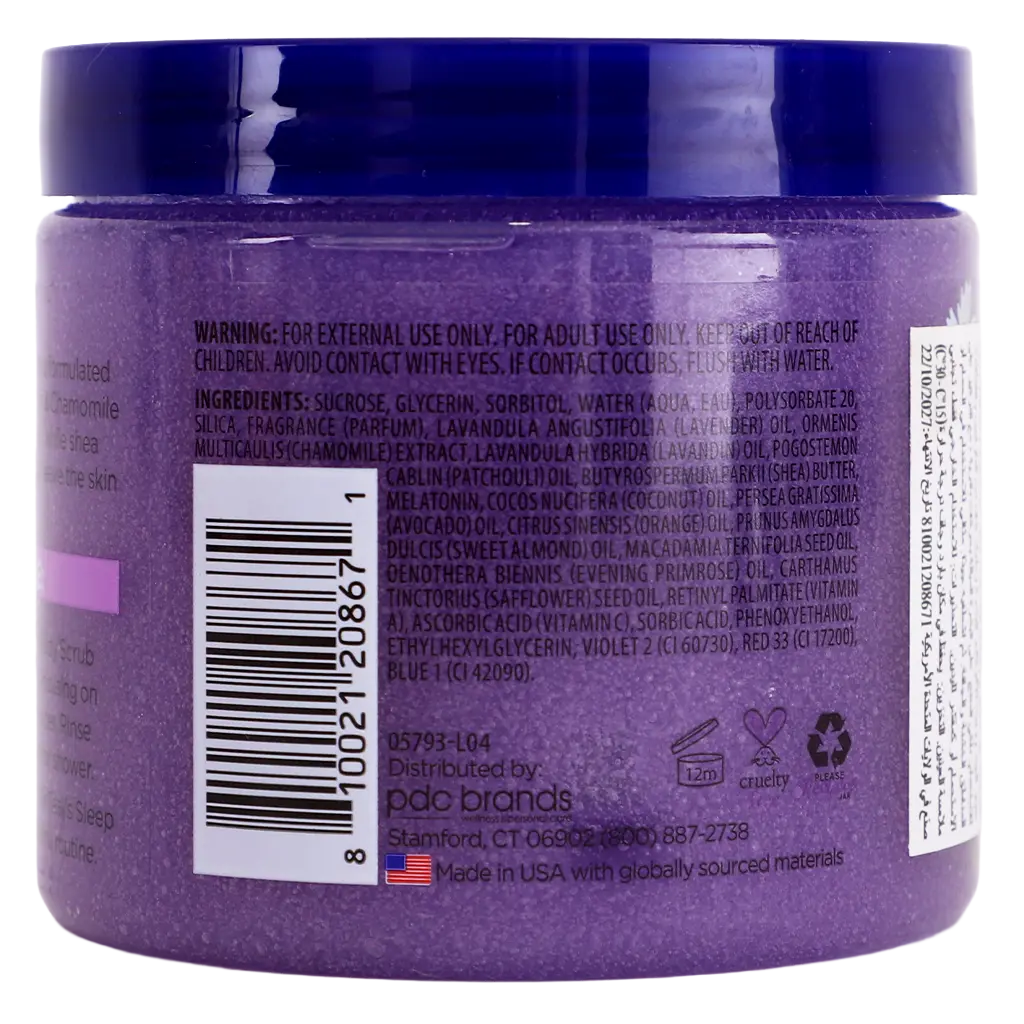 Dr Teal's Shea Sugar Scrub Sleep With Melatonin 538 gm - view 2