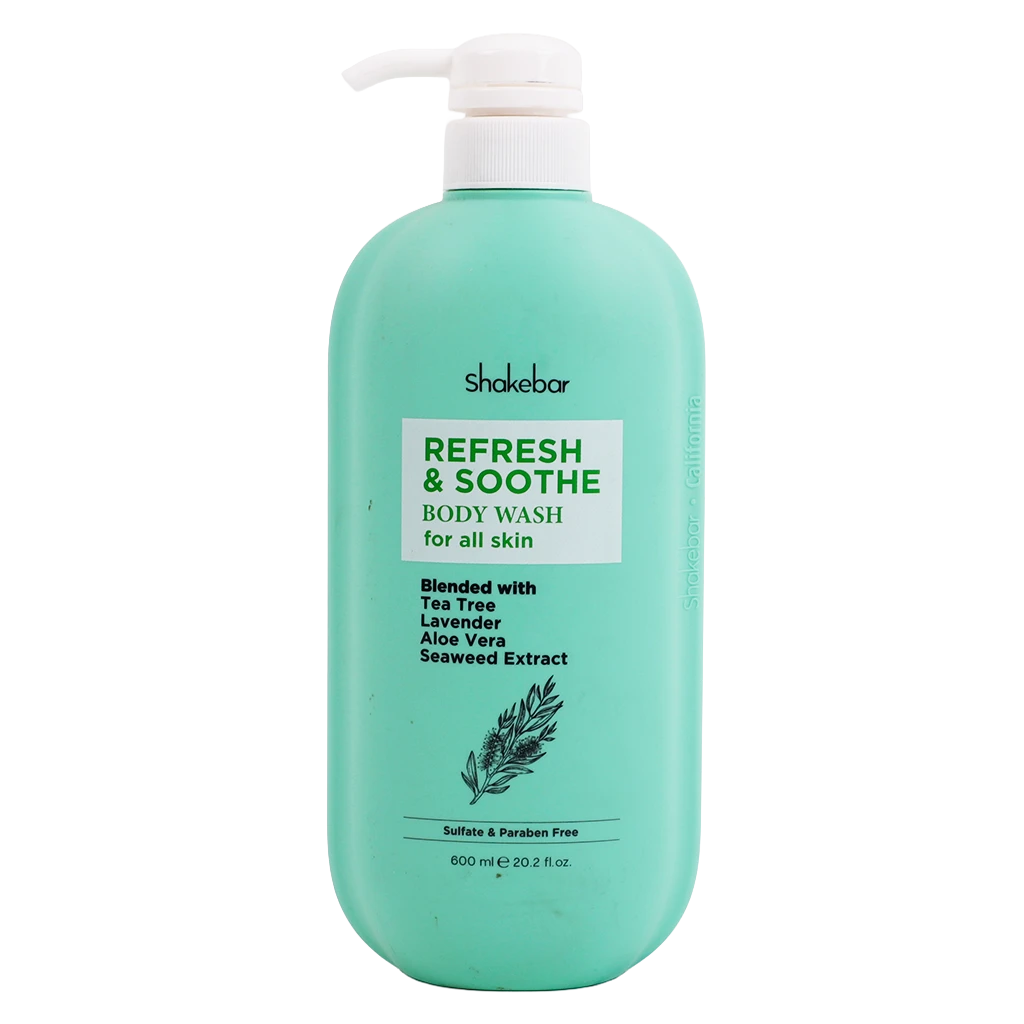 Shakebar Body Wash Refresh Smooth 600 ml
