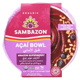 Sambazon Acai Organic Frozrn Super Berry 173 gm 